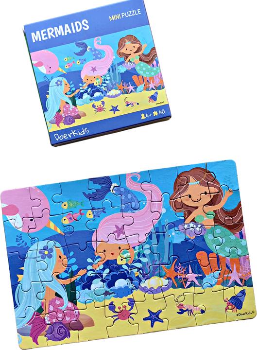 Immagine prodotto DoerKids Mini puzzle - Sirena 40 pezzi (40 pezzi)