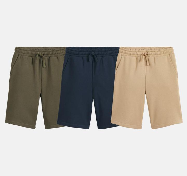 Image du produit La Redoute Collections 3er-Pack Bermudas aus Sweatware (110)