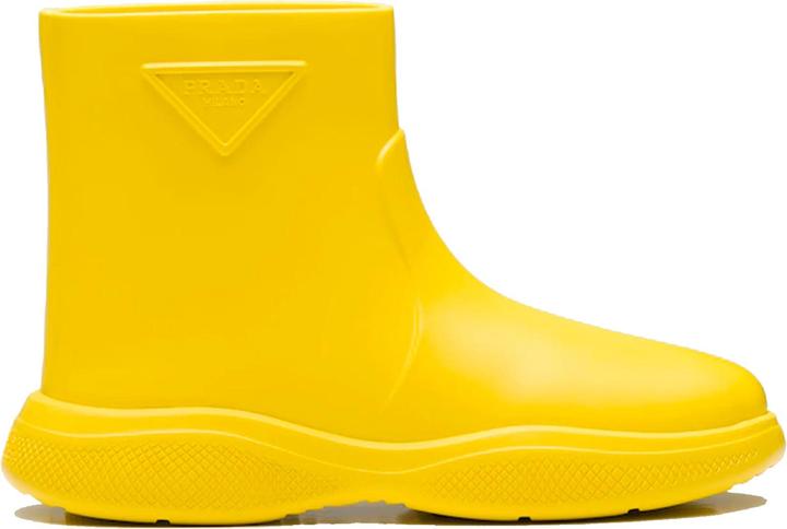 Prada Logo Rubber Boots (36)