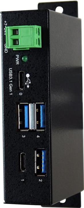 Immagine prodotto Exsys Ex-1195hms, Hub 4x USB 3.0 / 3.1 (USB-C, 4 porte)