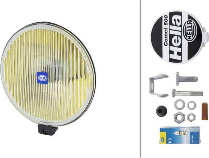 Produktbild Hella Nebelscheinwerfer Halogen Anbau stehend Comet 500 (H3)