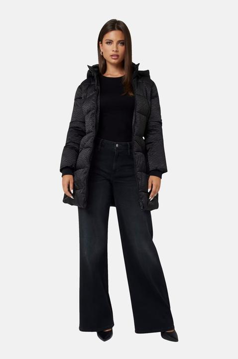 Produktbild Guess Mantel Steppmantel SELINE LOGO MIDI PUFFER