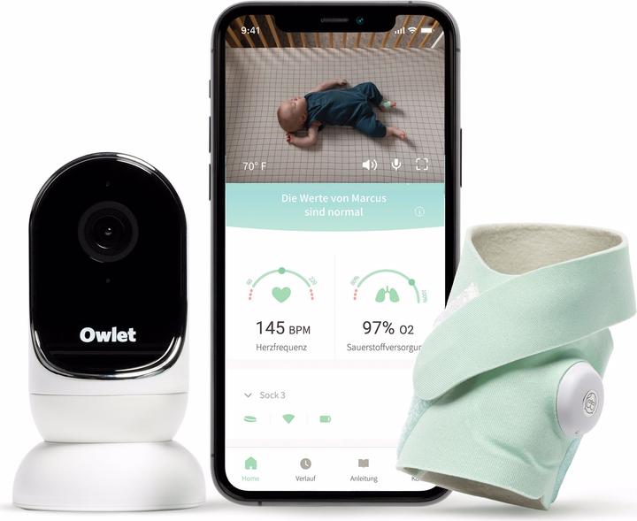 Image du produit Owlet Duo de moniteurs (Vidéo et audio, 30 m)