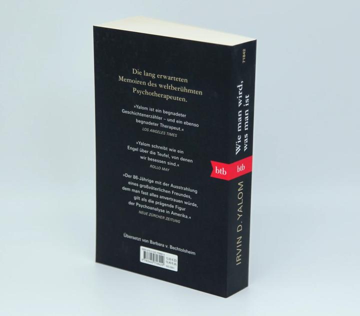 Immagine prodotto Wie man wird, was man ist (Tedesco, Irvin D. yalom, 2019)