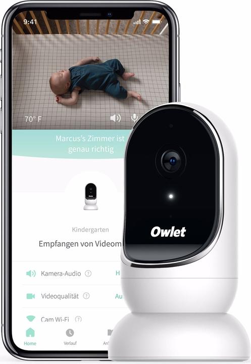 Owlet Cam (Vidéo et audio, 30 m)