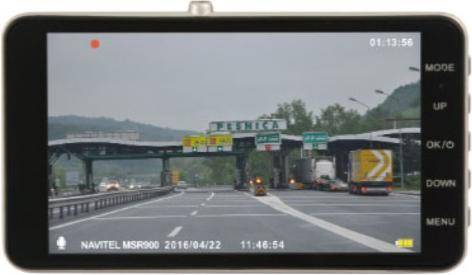 Produktbild Navitel MSR900 Dashcam (Eingebautes Display, Bluetooth, Nachtsicht, GPS-Empfänger, Eingebautes Mikrofon, Full HD)