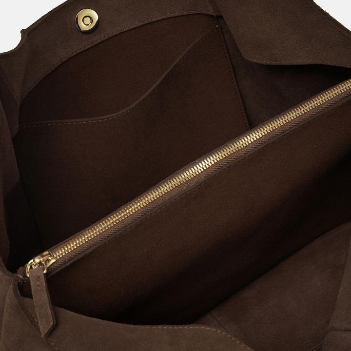 Actual product image Les Visionnaires PAZ Essential cozy Schultertasche Leder 46 cm