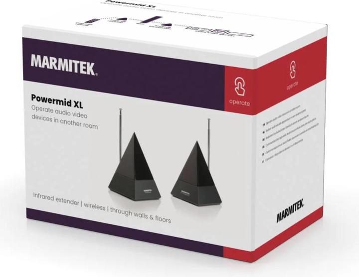Actual product image Marmitek Powermid XL (Remote control)