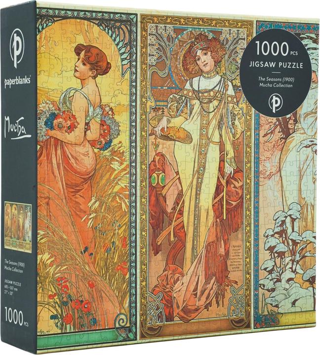 Paperblanks Puzzle Puzzles Die Jahreszeiten (1900) 1000 Teile (1000 Teile)