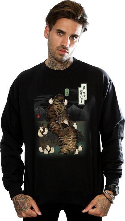 Produktbild Star Wars The Last Jedi Japanese Chewbacca Porgs Sweatshirt (3XL)