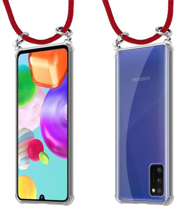 Produktbild Cadorabo TPU Handy Kette SILBER Cover