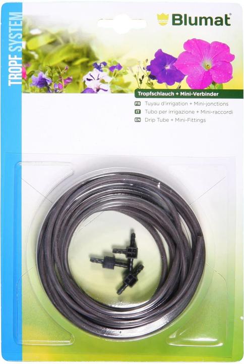 Produktbild Blumat Tropfschlauch + Miniabzweiger (Tropfbewässerung Verbinder + Abzweiger)