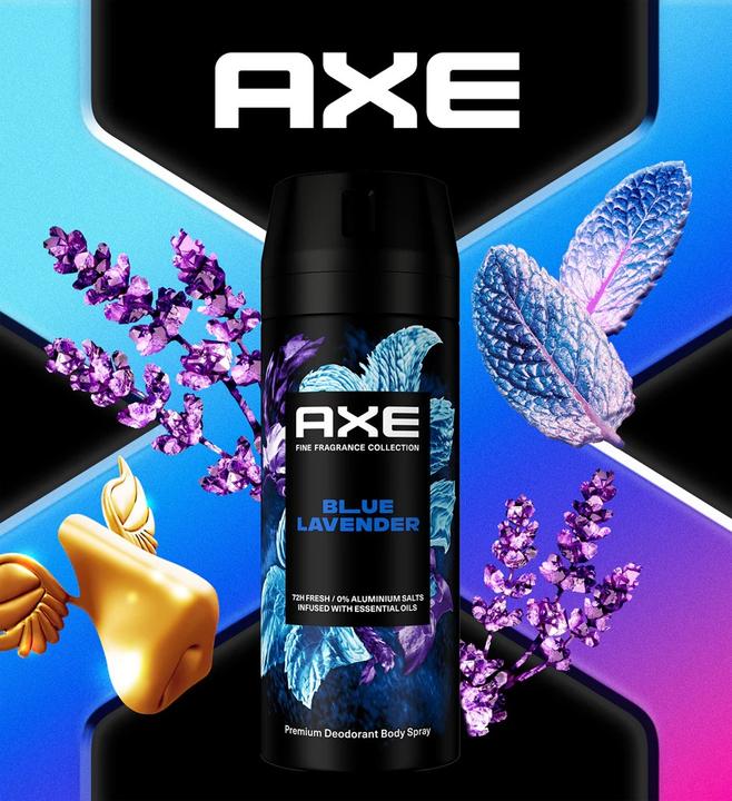 Produktbild AXE Premium Blaues Lavendel Deodorant Spray (Spray, 150 ml)
