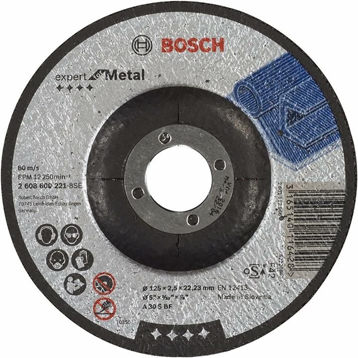 Actual product image Bosch Professional Zubehör PRO Metal cutting disc, 125 x 2.5 x 22.23 mm