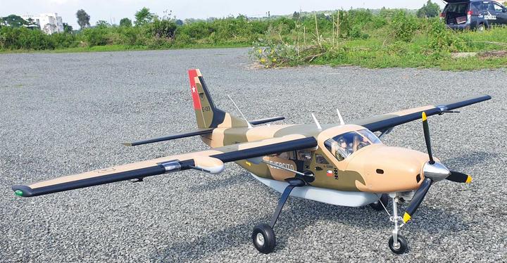 Immagine prodotto Seagull Models cessna 208 grand caravan ex 85" 45cc "military" (Elicottero in scala)
