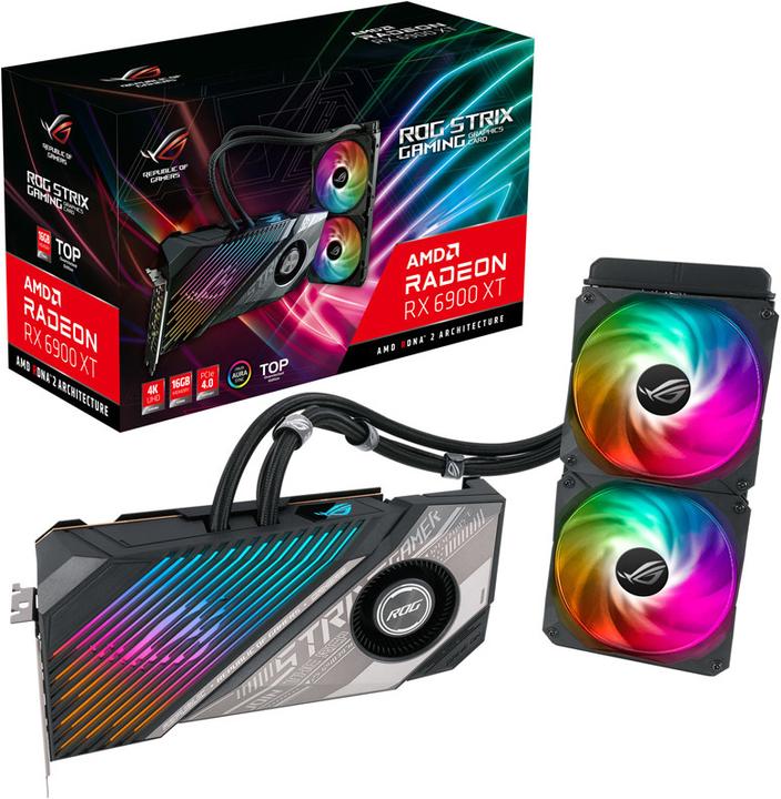 Produktbild ASUS Radeon ROG STRIX LC RX 6900 XT GAMING (16 GB)