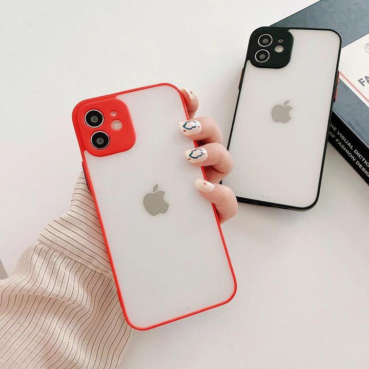 Produktbild Hurtel Milky Case Flexible, transparente Silikonhülle für Samsung Galaxy A72 4G Schwarz (Samsung Galaxy A72)
