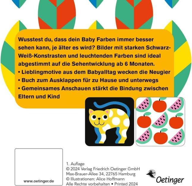 Produktbild Erste Bilder für Babyaugen (Deutsch)