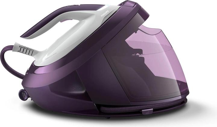 Productafbeelding Philips PSG8050/30 stoomstrijkstation SteamGlide strijkzool paars (2700 W, 600 g/min)