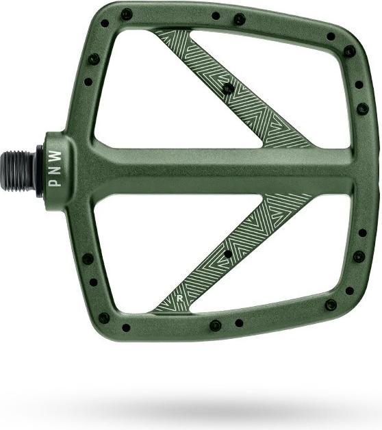 PNW Loam Alu Pedalen, MOSS GREEN, grün