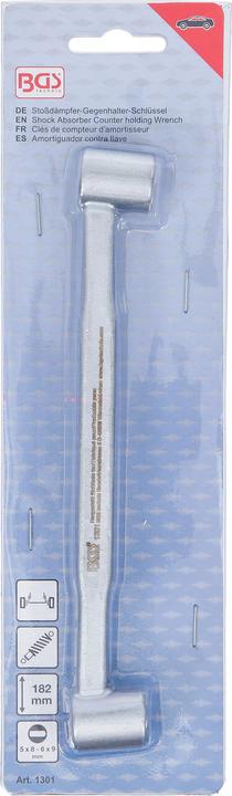 Produktbild BGS Stossdämpfer-Gegenhalter-Schlüssel | für Stossdämpfer mit Ovalzapfen