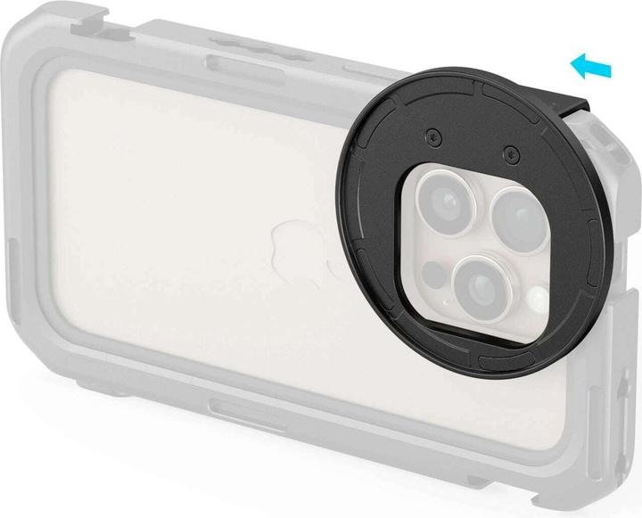 Produktbild SmallRig 5010 67mm Magnetic Filter Adapter Side Mount Version for iPhone 16 Series Cages