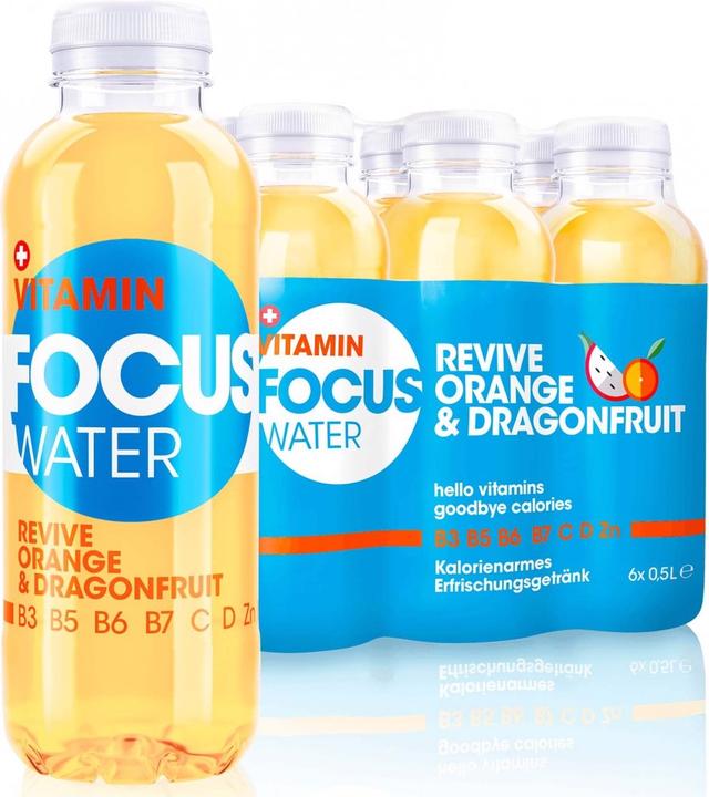 Produktbild Focuswater Revive (Orange, 6 x)