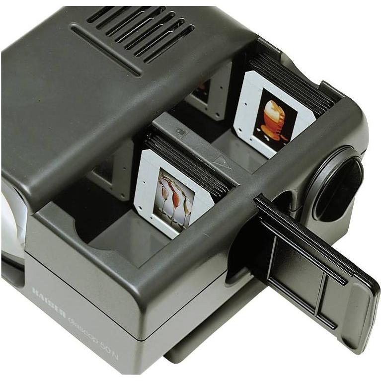 Kaiser Fototechnik Diascop 50 N (Dia-Betrachter), Analogfilmentwicklung, Schwarz
