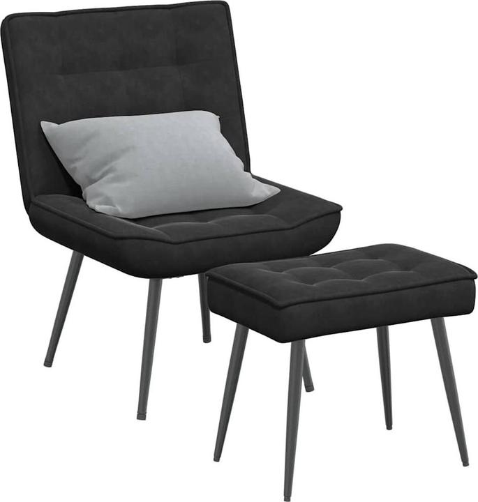 Produktbild vidaXL Relaxsessel mit Hocker