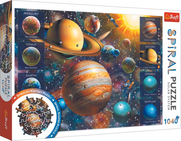 Produktbild Trefl Spiralpuzzle Solar System 1040 Teile (1040 Teile)