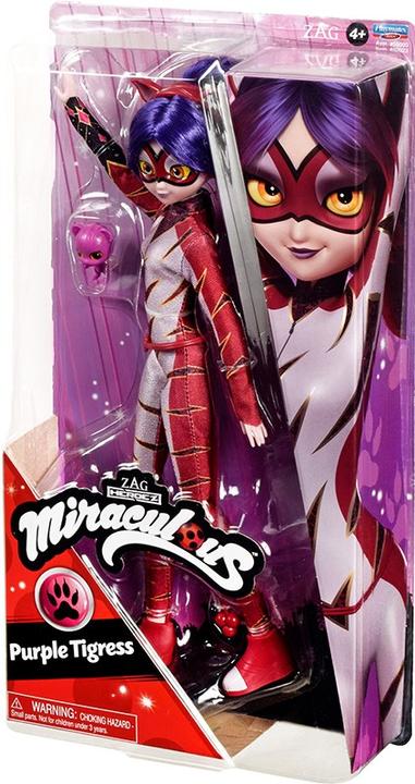 Image du produit Bandai Poupée de mode Miraculous 26cm Tigresse pourpre