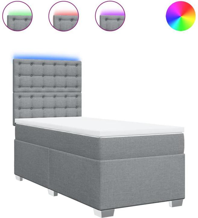 Actual product image vidaXL Boxspringbett (90 x 200 cm)