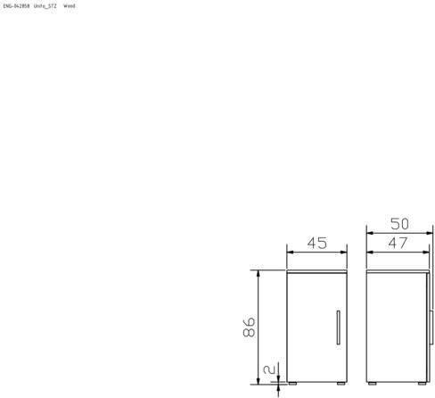 Image du produit Hasena Unito (45 x 50 x 86 cm)
