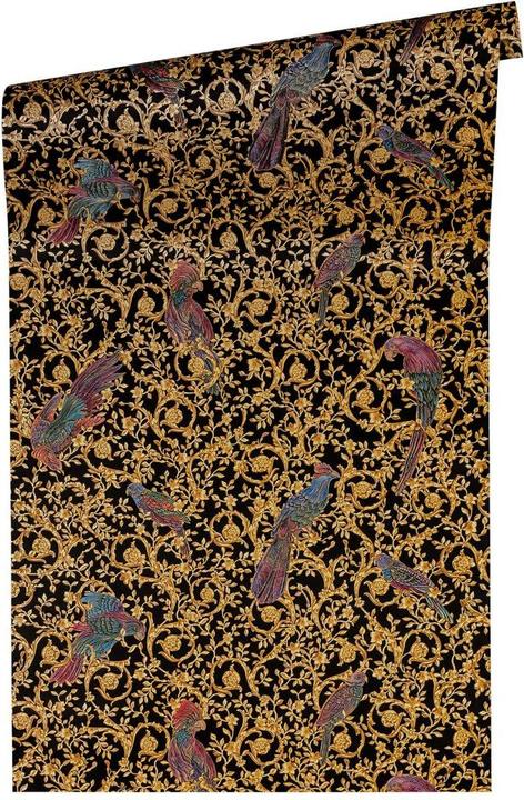 Blau, Gold, Metallic, Schwarz
