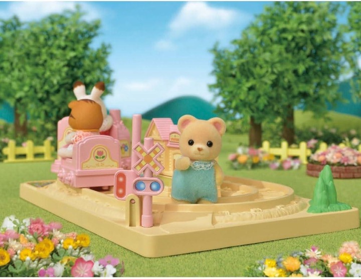 Image du produit Sylvanian Families Bébé train de l'aventure