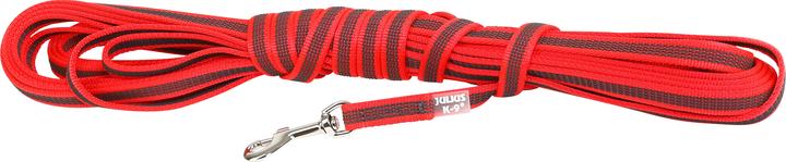 Actual product image Julius-K9 Rubberised leash with loop red - grey (Dog, General)