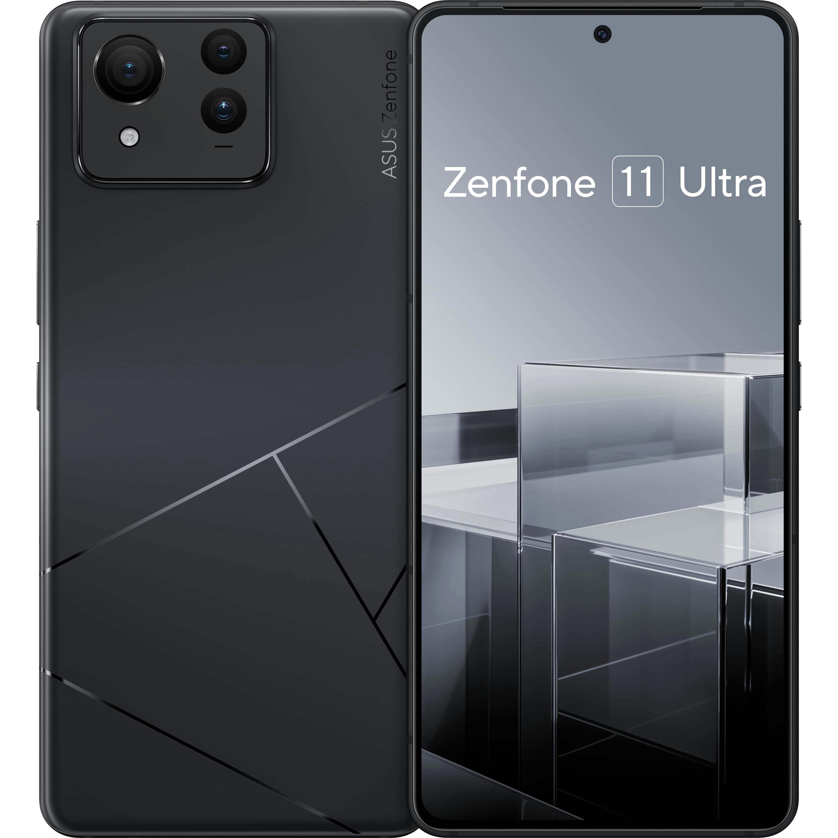 ASUS Zenfone 11 Ultra (512 GB, Ethernal Black, 6.78", Dual SIM, 50 Mpx, 5G), Smartphone, Schwarz
