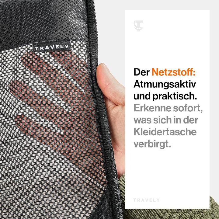Produktbild Travely 5-teiliges Packwürfel-Set