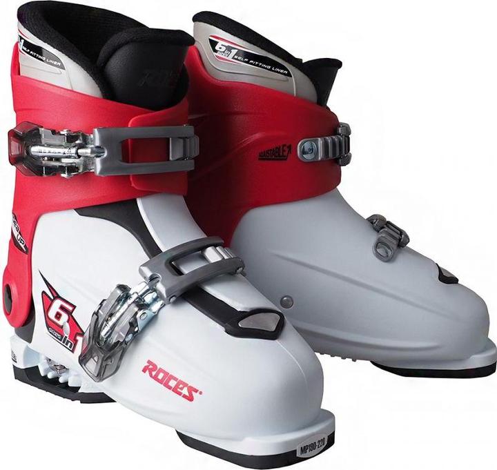 Produktbild Roces Skischuhe Idea Up weiss-rot-schwarz JUNIOR 450491 15 (30, 31, 32, 33, 34, 35)