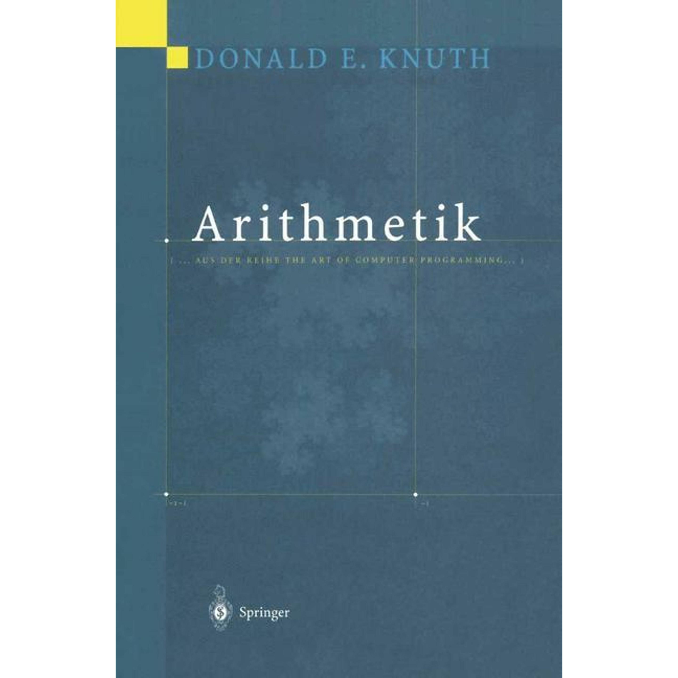 Arithmetik, Fachbücher von Donald E. Knuth