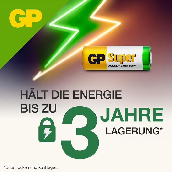 Actual product image GP Batteries Super Alkaline (2 pcs., N, 885 mAh)