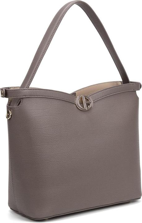 Actual product image Chrisbella Damen Schultertasche - Modell Seraphina Plus - 100% Polyurethan - 39.0 X 14.0 X 26.0 Cm