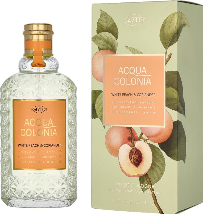 Actual product image Acqua Colonia 4711 White Peach & Coriander (Eau de cologne, 170 ml)