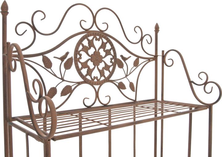 Immagine prodotto CLP Scaffale a terra Flora, marrone antico (66 x 32 x 175 cm)