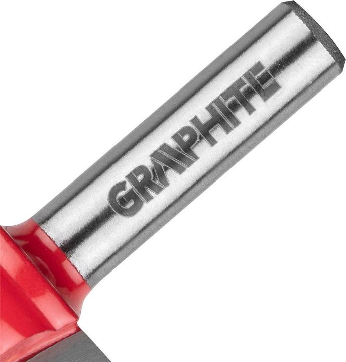 Actual product image Graphite Widia cutter (form cutter with bearing, decorative, HM, 25.7 x 9.7 mm, shank 8 mm)