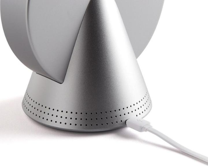 Productafbeelding Lexon Alarm clock Conic Clock aluminium