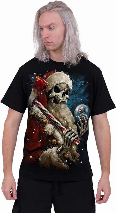 Produktbild Spiral Candy Cane Santa TShirt (S)