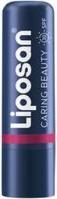 Actual product image Liposan Caring Beauty 3 In 1 Lip Care - Pink, 48 Grams (Lip balm)