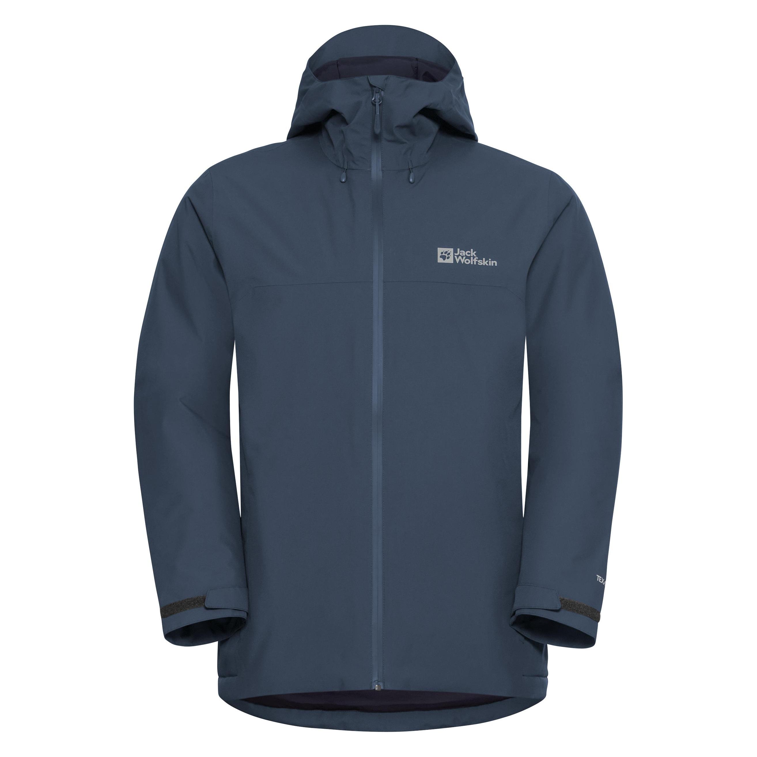 Jack Wolfskin, Herren, Winterjacken, Wisper Ins Jkt M, Blau, (Xxl)