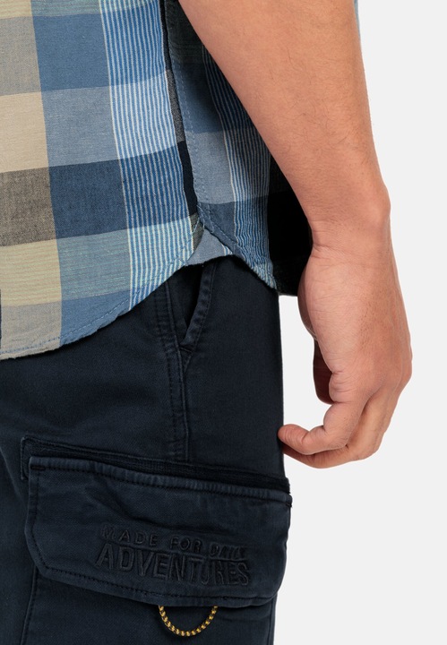 Image du produit Camel Active Chemise à carreaux en lin mélangé (M)
